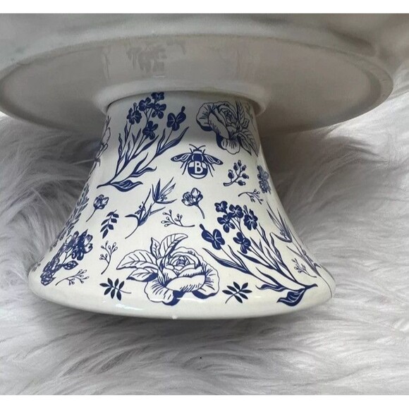 NWT Bridgerton Floral Logo Cake Stand - Picture 4 of 6